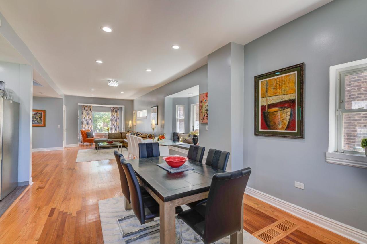 Spacious 5-Br House Near Transit W Parking Chicago Bagian luar foto